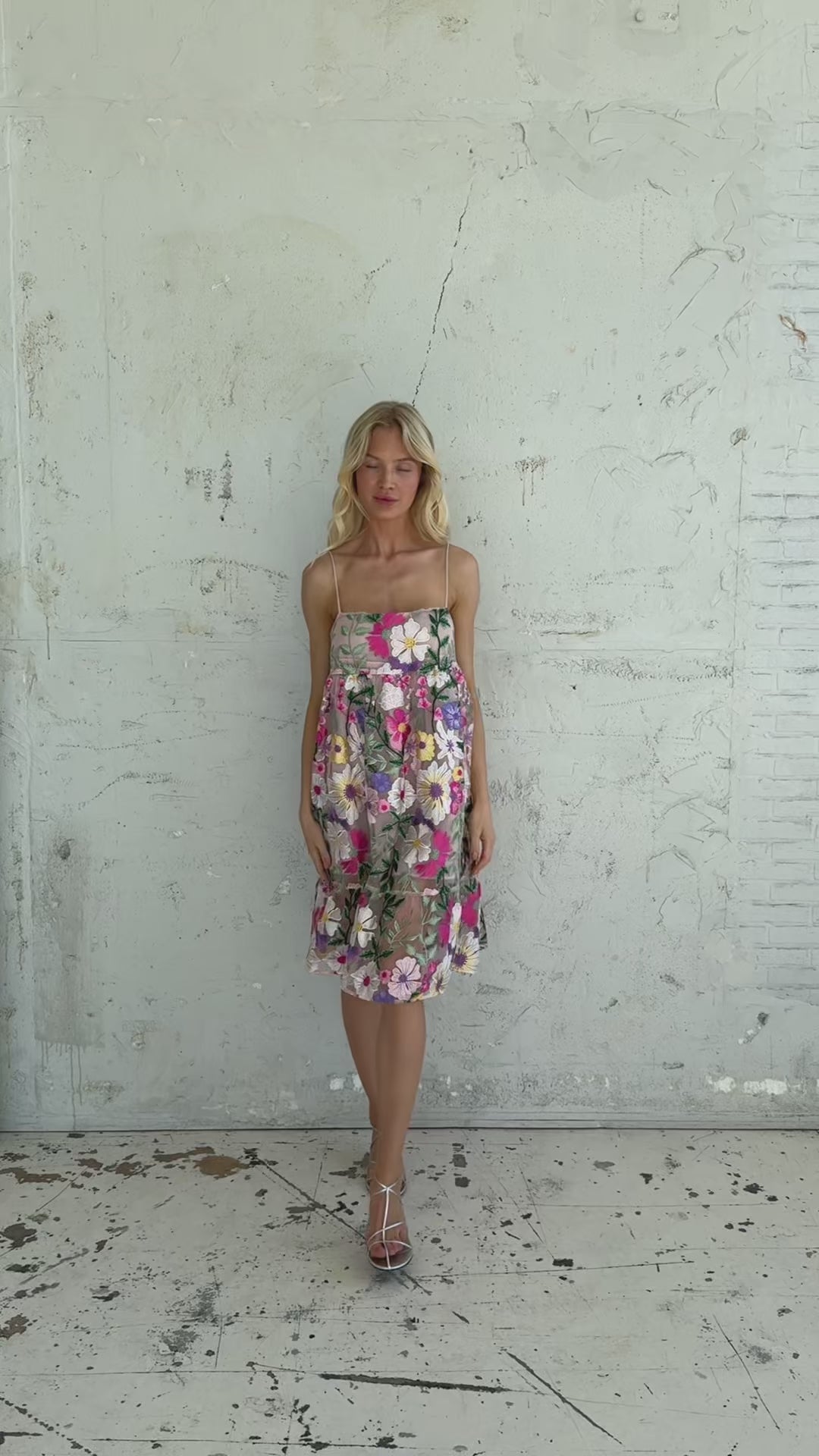 CRAS Rebildacras Dress Dress 8153 Multi Flower