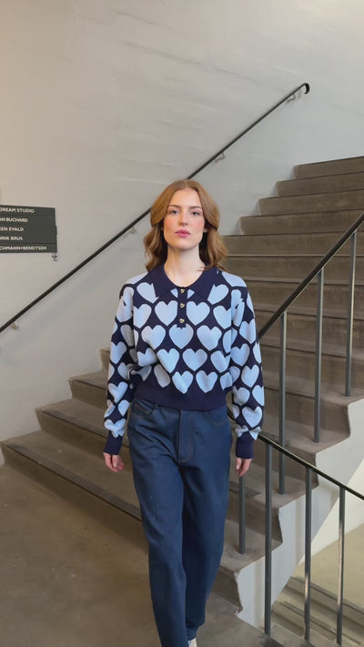 CRAS Lovemycras Pullover Knit 7018 Blue