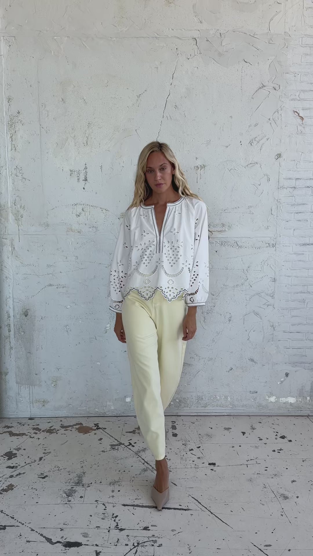 CRAS Adacras Pants Pants 3004 Lemon Icing
