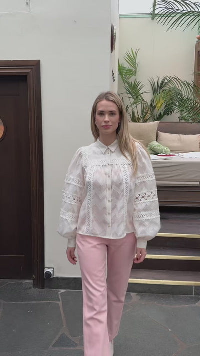 CRAS Luciacras Shirt Shirt 1001 Cream
