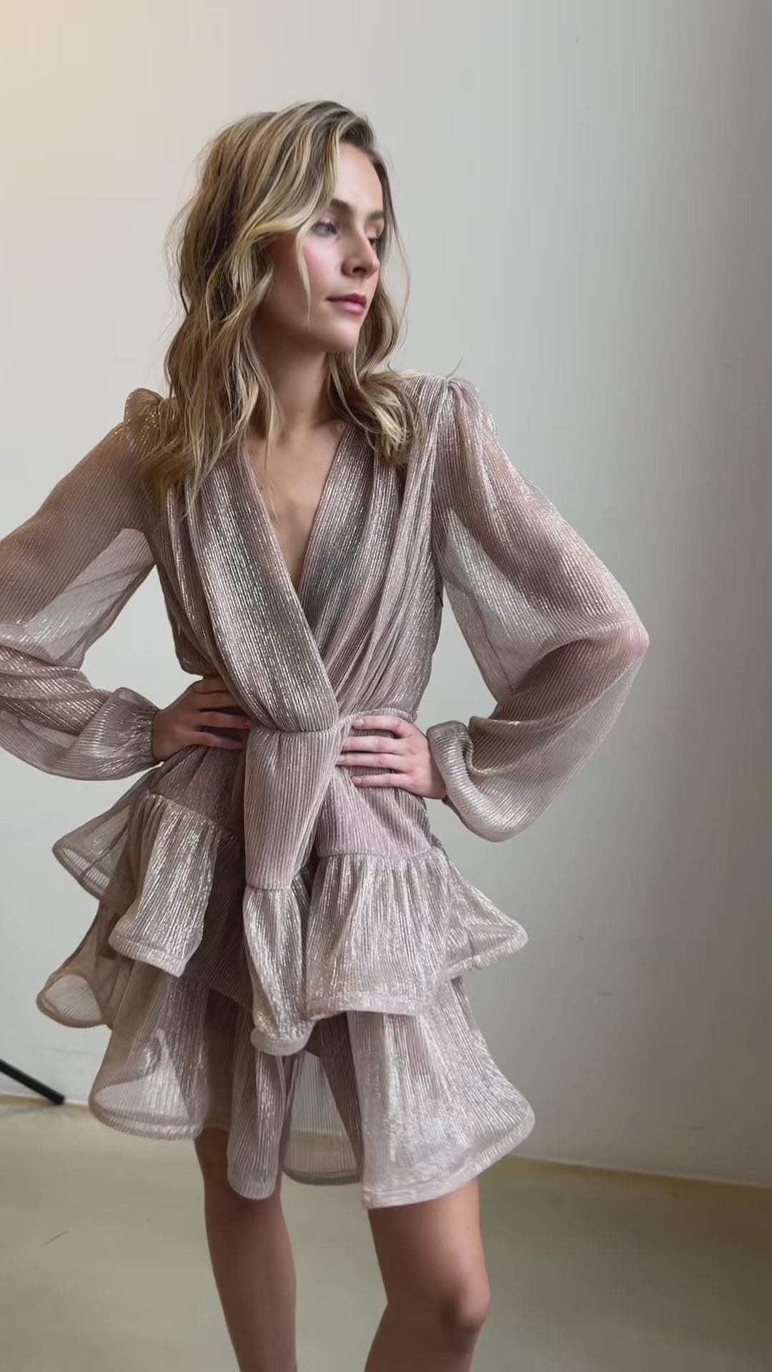 CRAS Angelacras Dress Dress 1005 Champagne