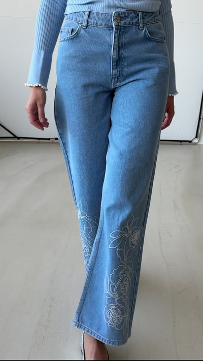 CRAS Zandracras Jeans Pants 7035 Medium Blue
