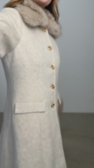 CRAS Kajacras Coat Coat 2015 Light Beige