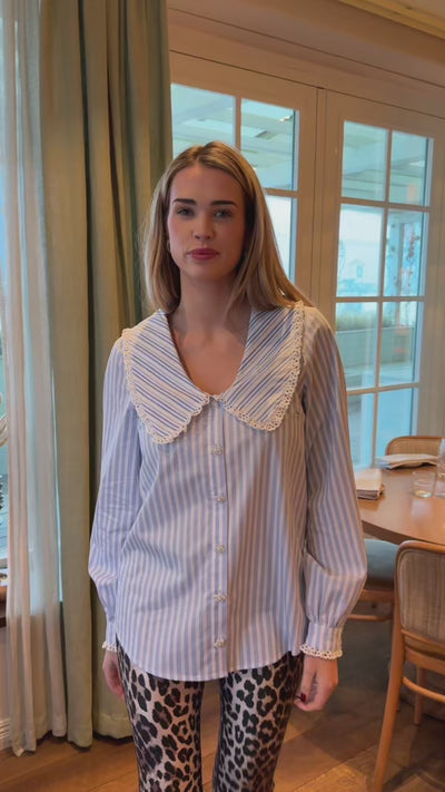 CRAS Sarahcras Shirt Shirt 7021 Blue Stripe